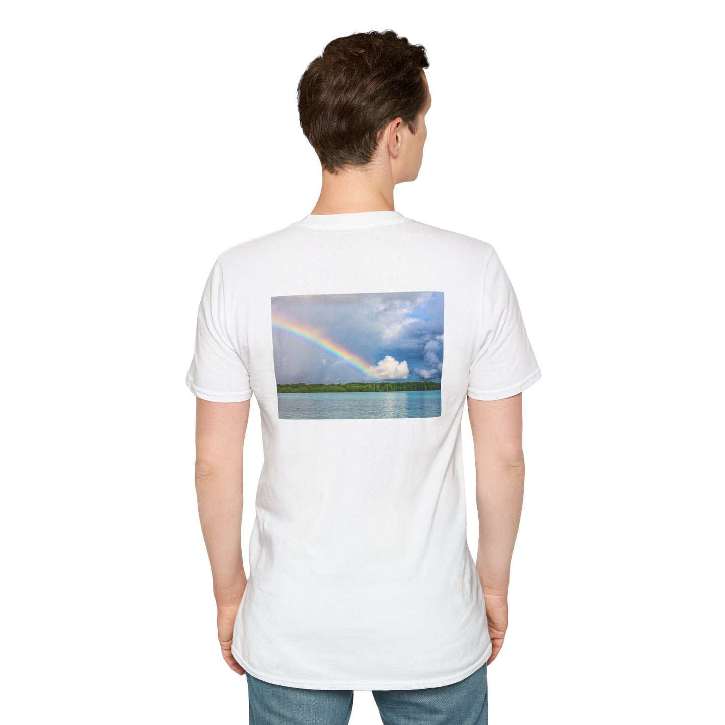 Inspirierendes T-Shirt „Lass die Natur dein Lebensatem sein“