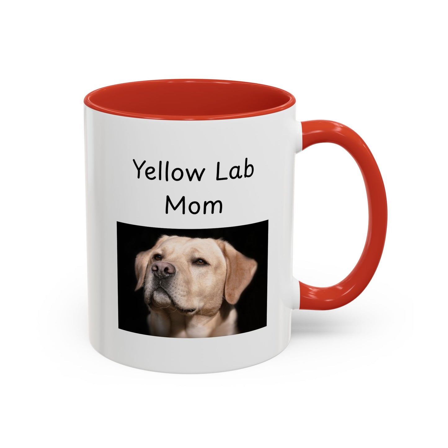 Keramiktasse – „Yellow Lab Mom“
