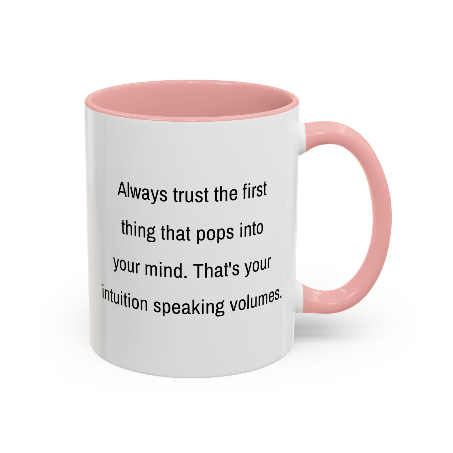 Inspirerende Koffiebeker - Intuïtiewe Idee om Jou Eerste Instink te Vertrou