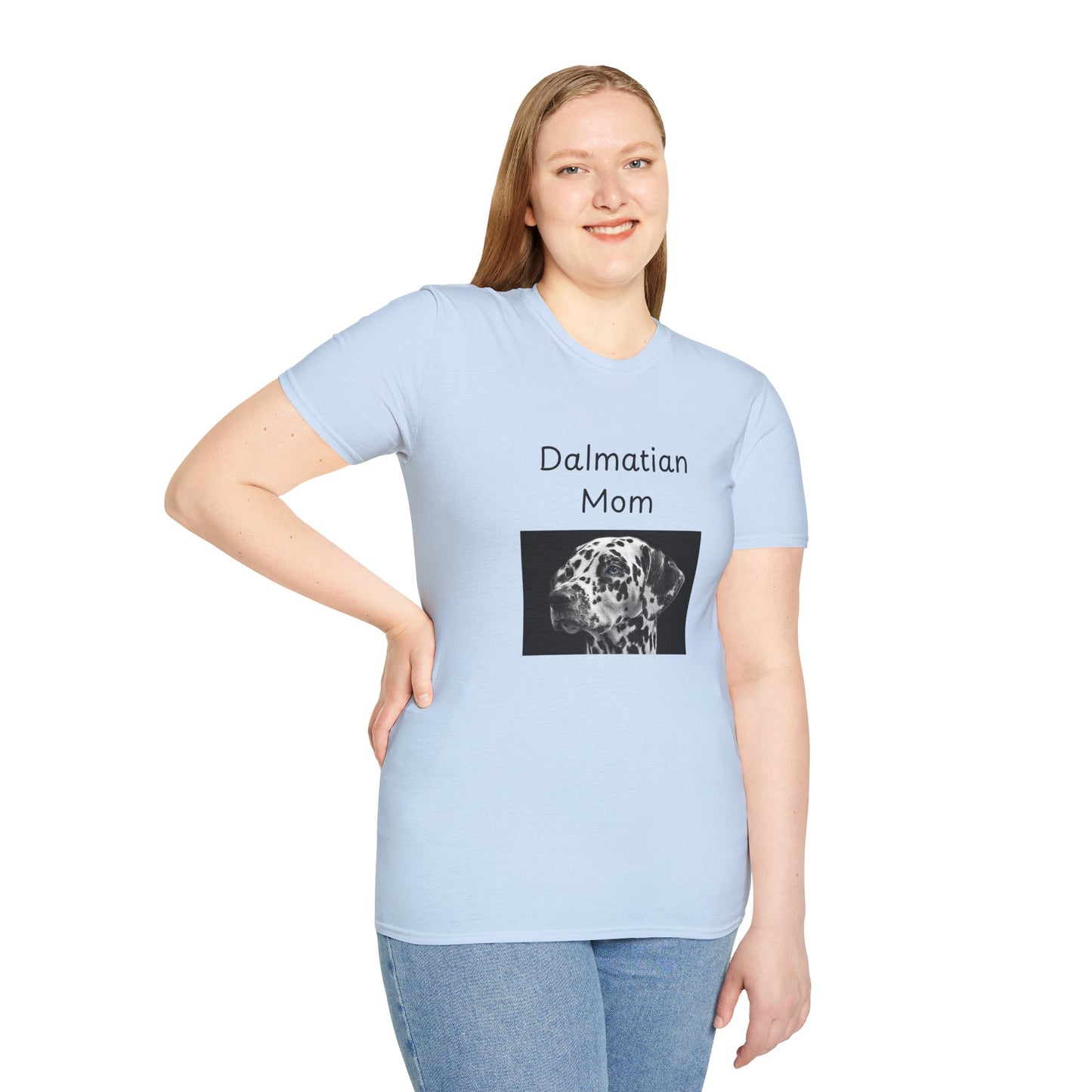 Unisex T-Shirt - "Dalmatian Mom" - Dog Owner Tee