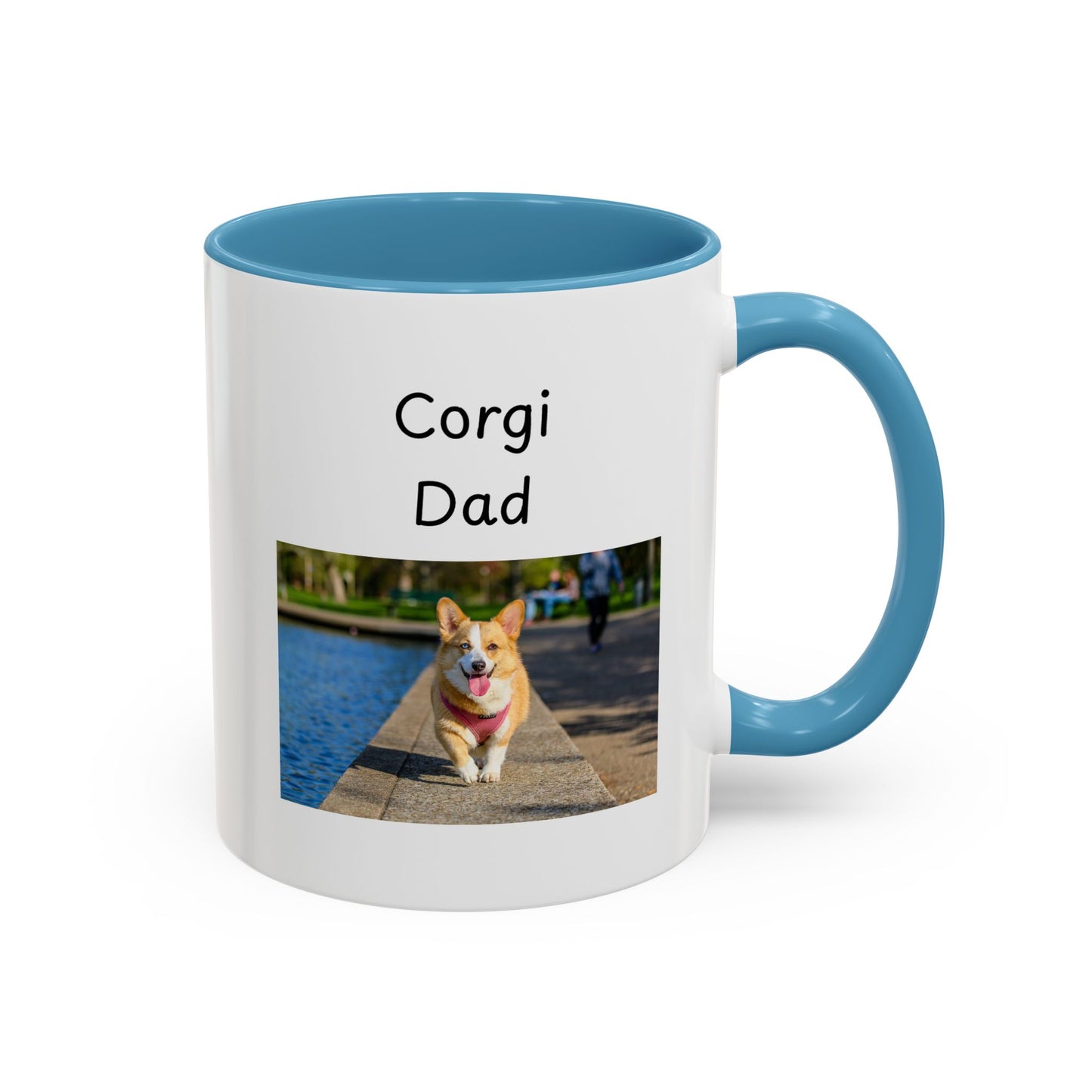 Keramiekbeker - "Corgi Pa"
