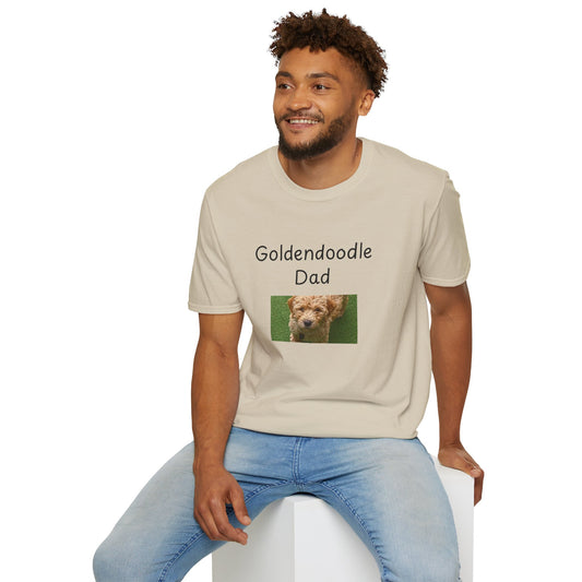 Unisex T-Shirt - "Goldendoodle Dad" - Dog Owner Tee