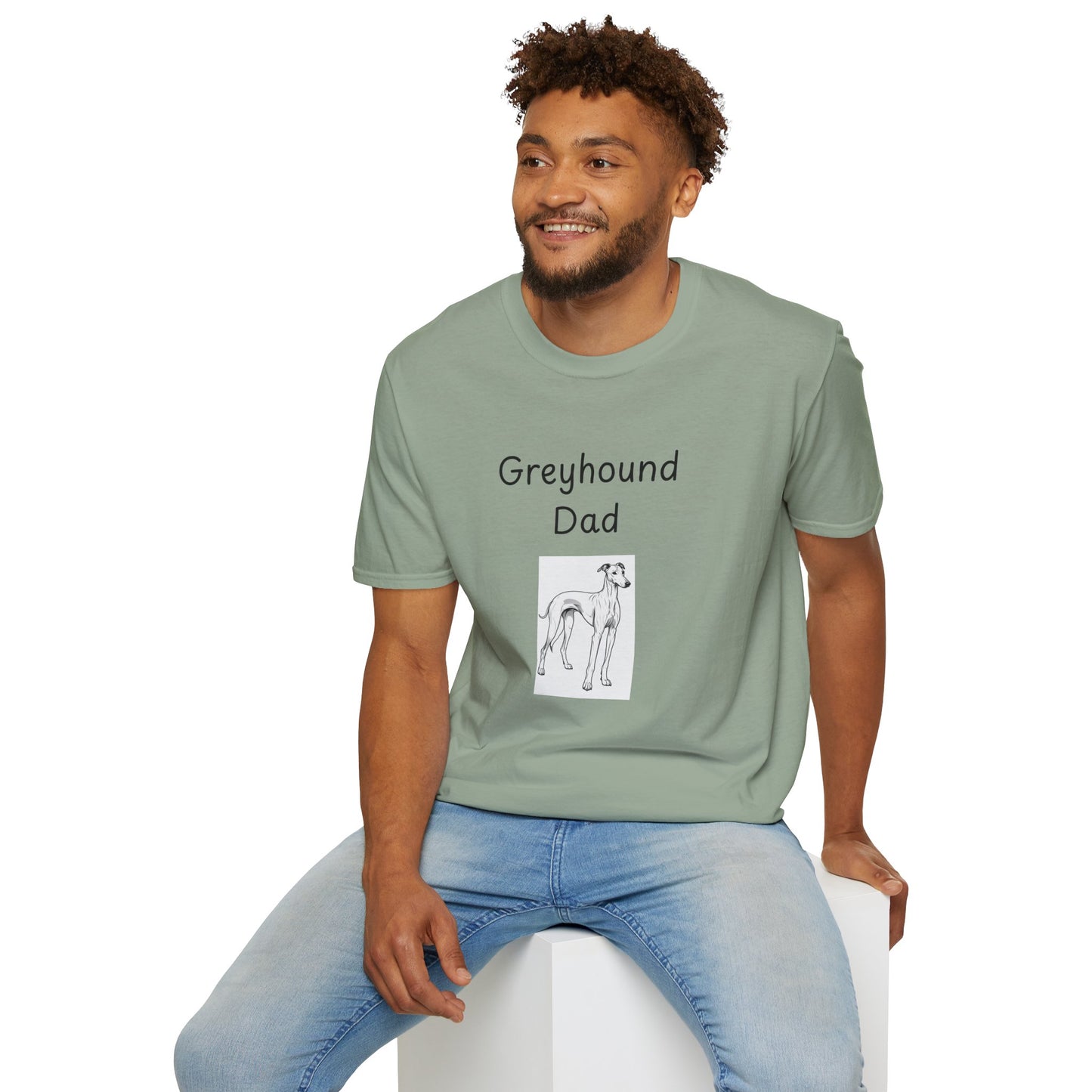 Unisex T-Shirt - "Greyhound Dad" - Dog Owner Tee