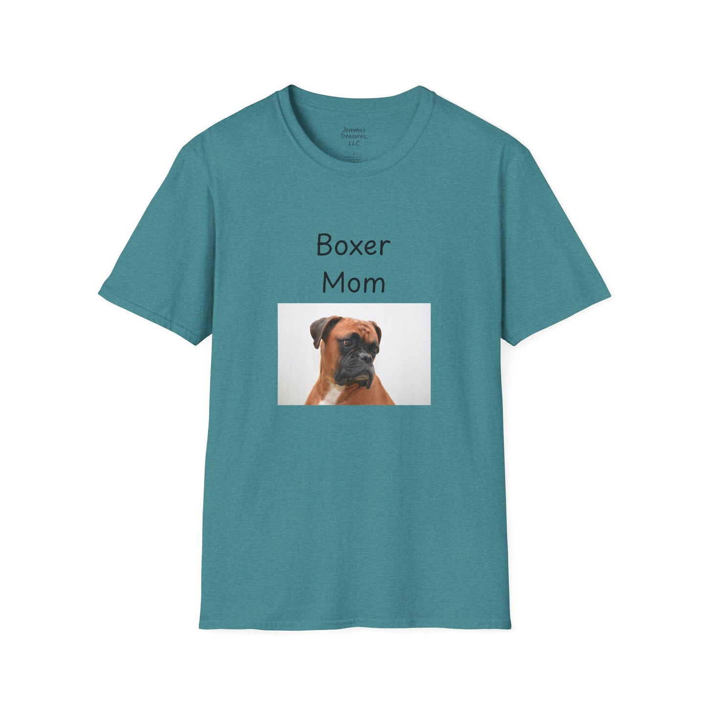 Unisex T-Shirt - "Boxer Mom" - Dog Owner Tee