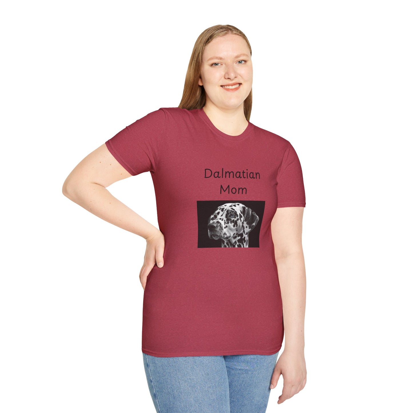 Unisex T-Shirt - "Dalmatian Mom" - Dog Owner Tee