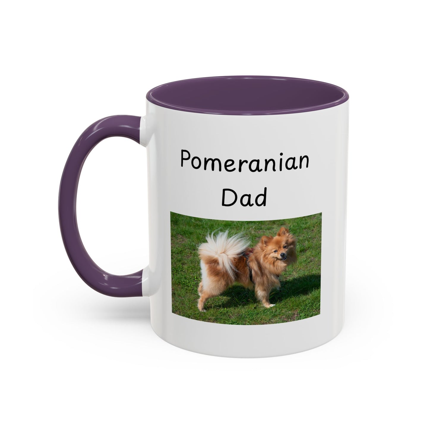 Ceramic Mug - "Pomeranian Dad"