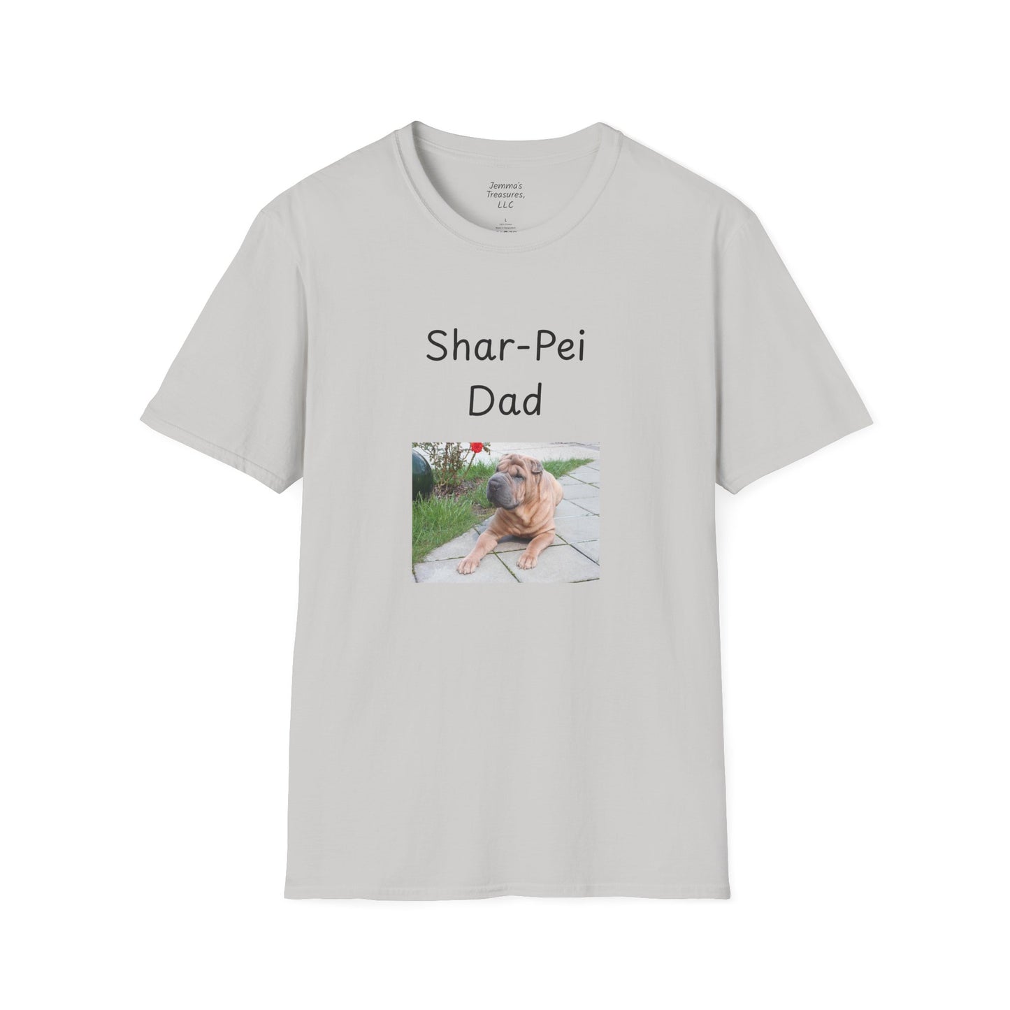 Unisex T-Shirt - "Shar-Pei Dad" - Dog Owner Tee