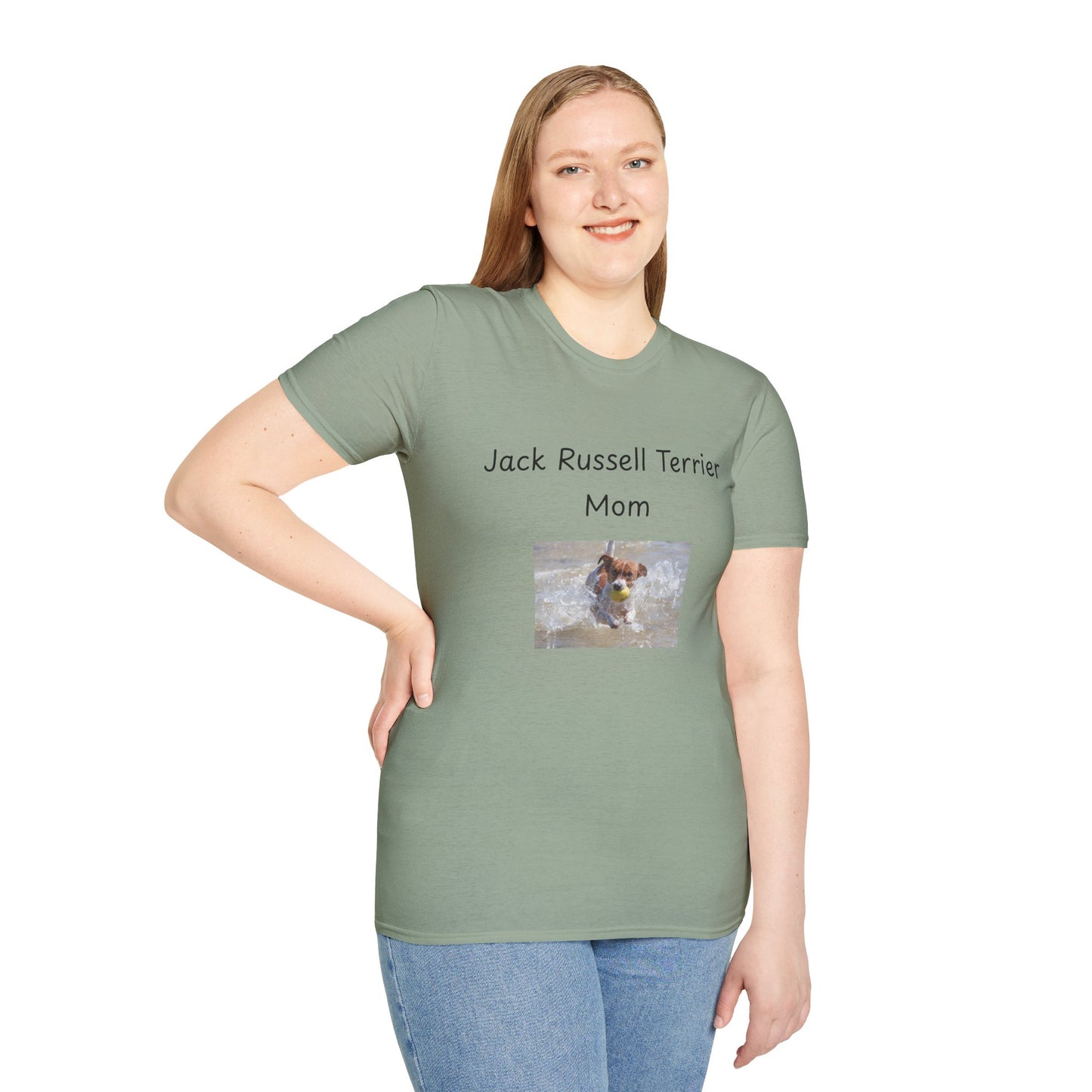 Unisex T-Shirt - "Jack Russell Terrier Mom" - Dog Owner Tee
