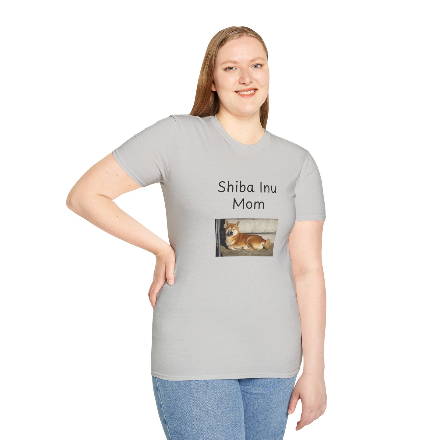 Unisex T-Shirt - "Shiba Inu Mom" - Dog Owner Tee