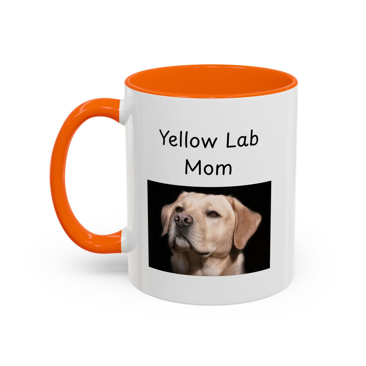 Keramiktasse – „Yellow Lab Mom“