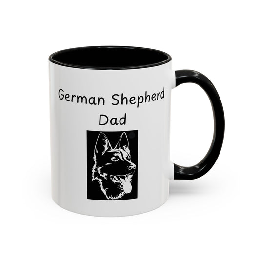 Ceramic Mug - "German Shepherd Dad"
