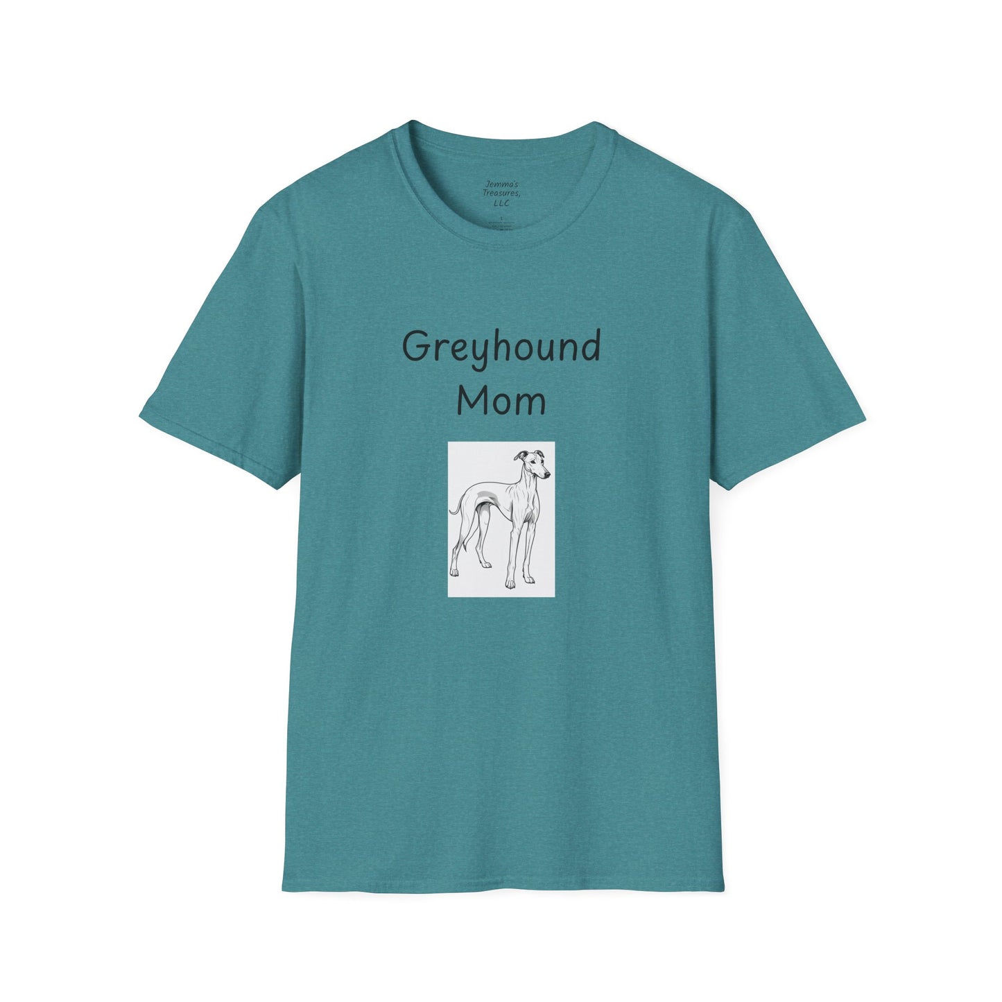 Unisex T-Shirt - "Greyhound Mom" - Hundebesitzer T-Shirt