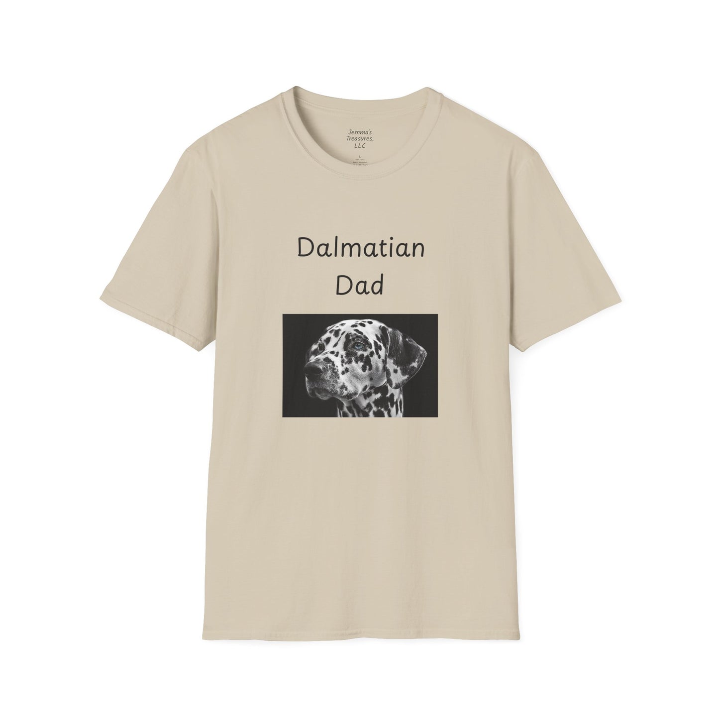 Unisex T-Shirt - "Dalmatian Dad" - Dog Owner Tee