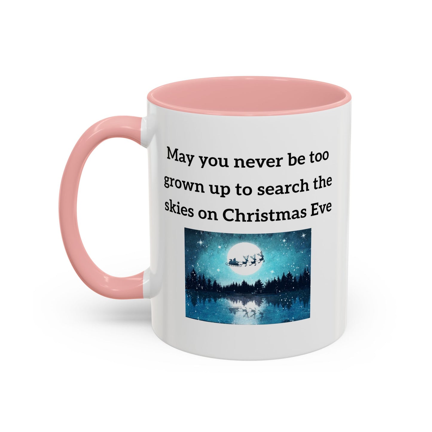 Weihnachtstasse – Zitat zum Thema „Suche den Himmel“ am Heiligabend