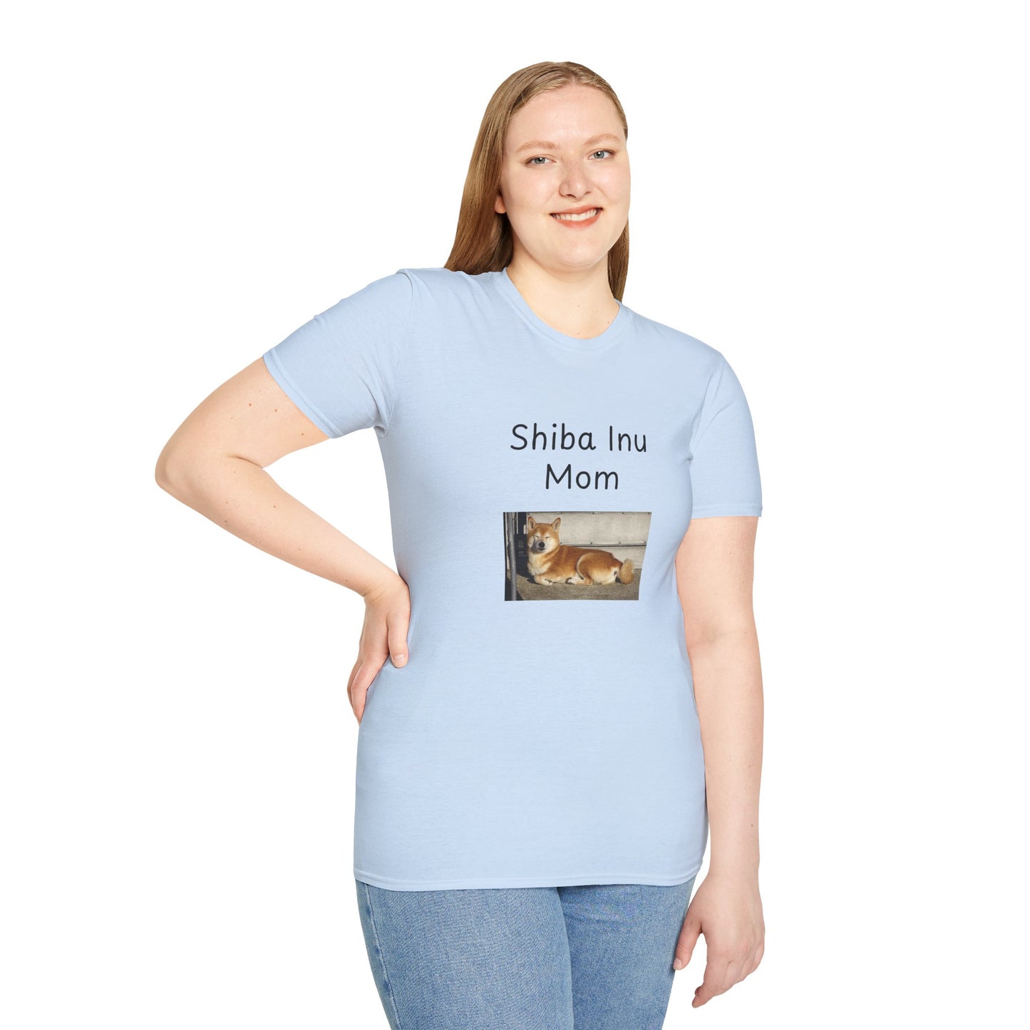 Unisex T-Shirt - "Shiba Inu Mom" - Dog Owner Tee