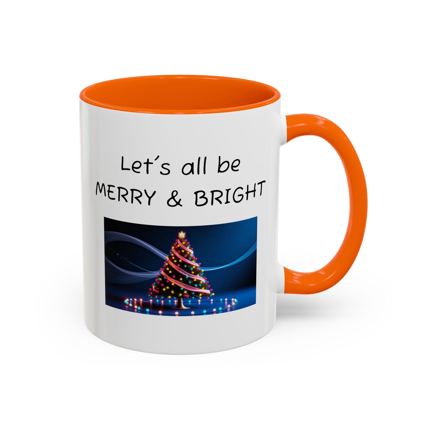 Weihnachtstasse – „Lasst uns alle fröhlich und strahlend sein!“