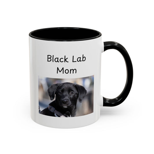 Ceramic Mug - "Black Lab Mom"