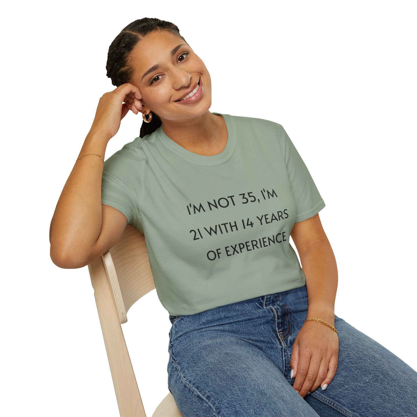 Unisex T-shirt - Funny 35 Years Of Age Quote