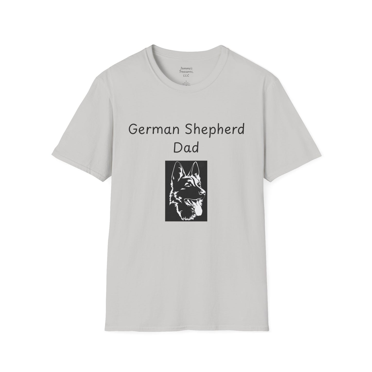 Unisex T-Shirt - "German Shepherd Dad" - Dog Owner Tee