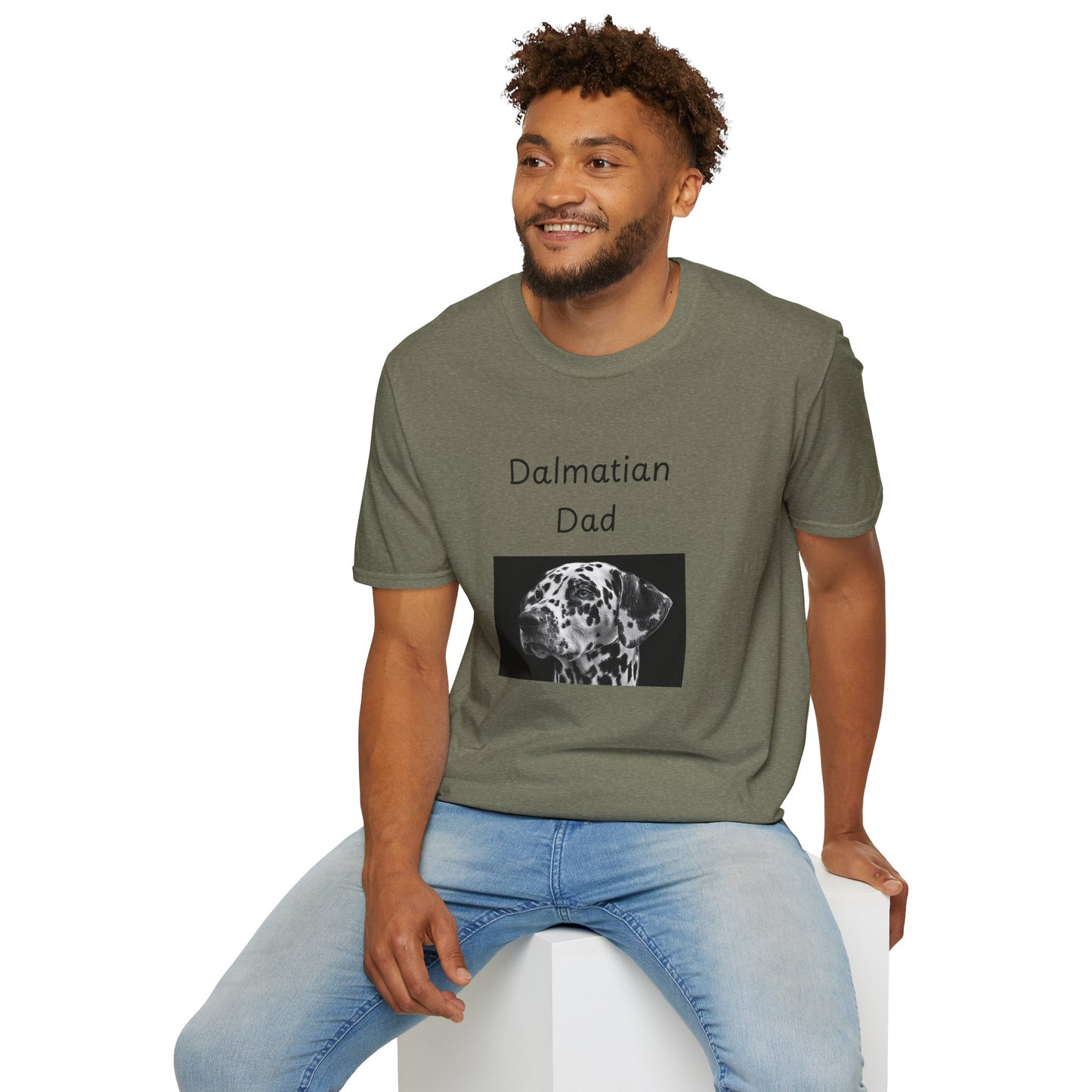 Unisex T-Shirt - "Dalmatian Dad" - Dog Owner Tee