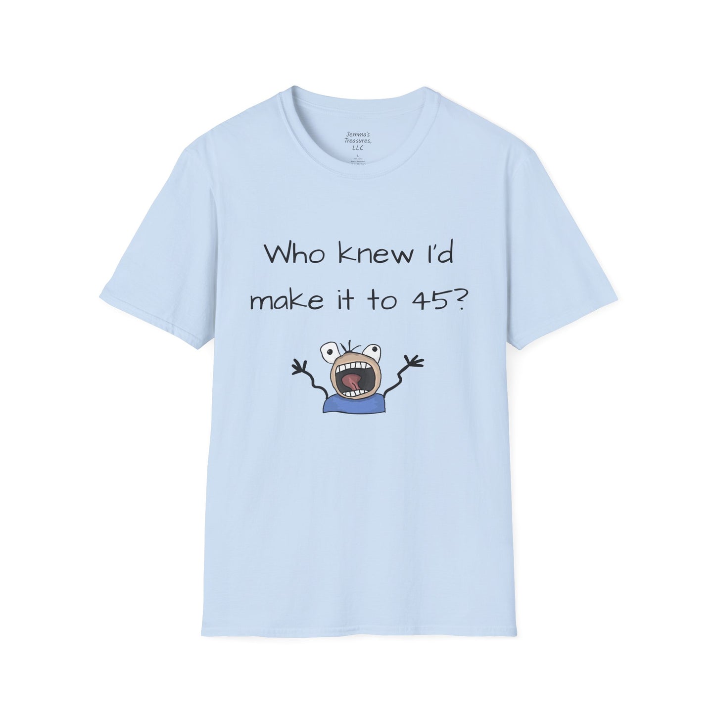 Unisex Softstyle T-Shirt - 45th Birthday