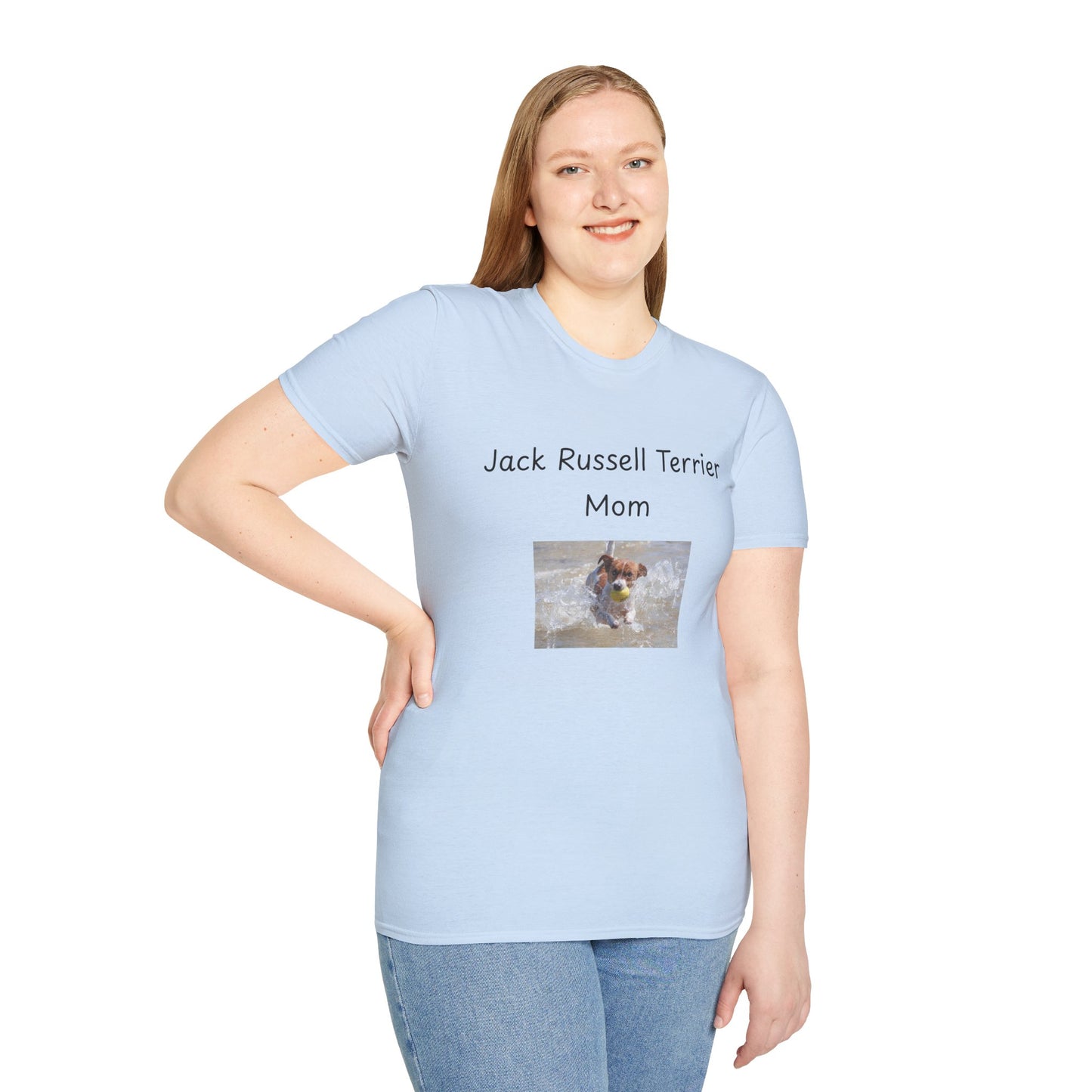 Unisex T-Shirt - "Jack Russell Terrier Mom" - Dog Owner Tee