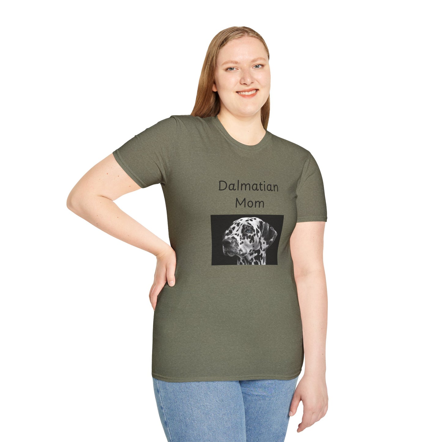 Unisex T-Shirt - "Dalmatian Mom" - Dog Owner Tee