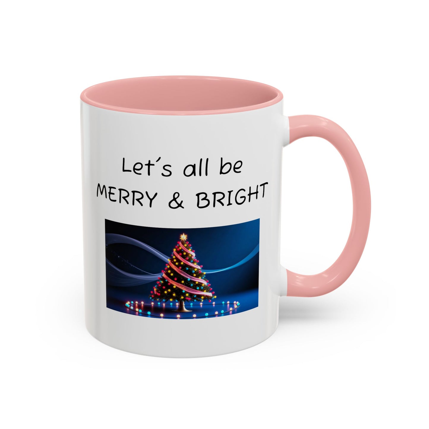 Weihnachtstasse – „Lasst uns alle fröhlich und strahlend sein!“