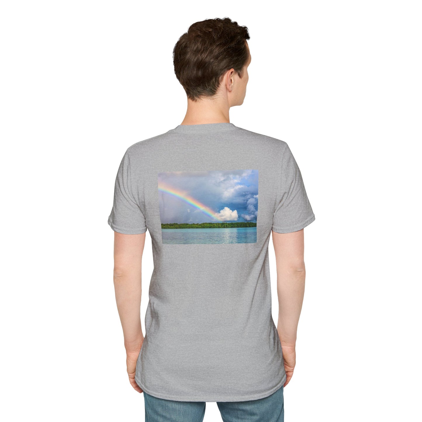 Inspirierendes T-Shirt „Lass die Natur dein Lebensatem sein“