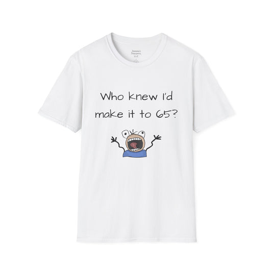 Unisex Softstyle T-Shirt - 65th Birthday