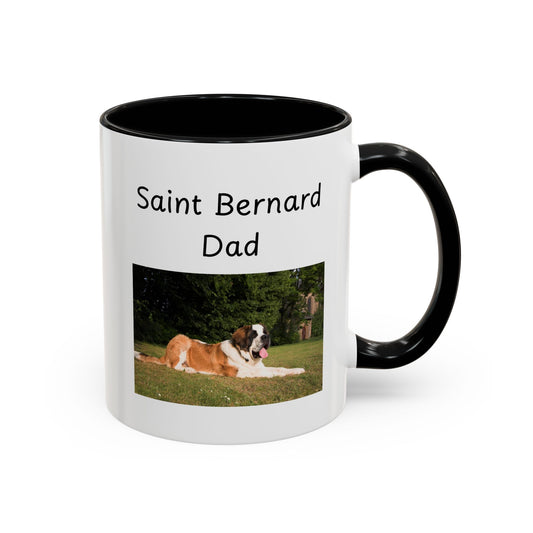Ceramic Mug - "Saint Bernard Dad"