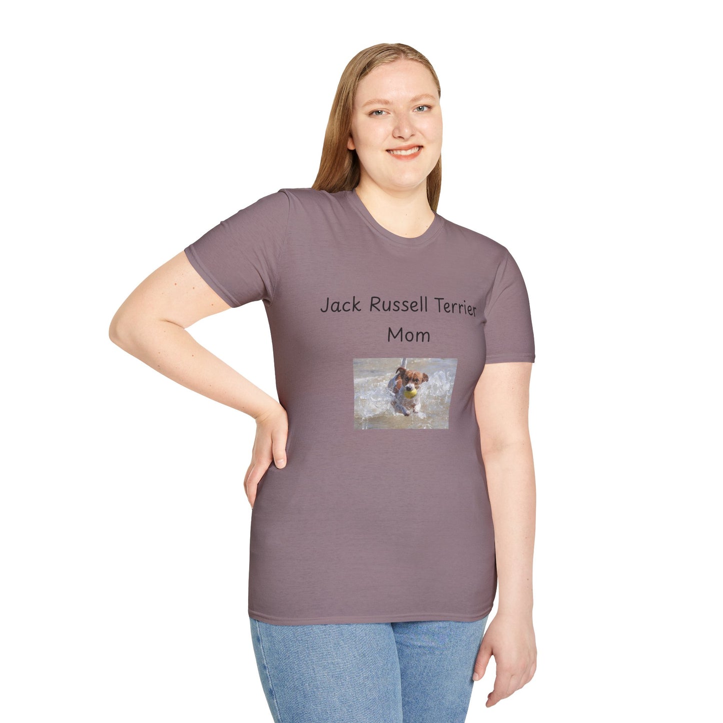 Unisex T-Shirt - "Jack Russell Terrier Mom" - Dog Owner Tee