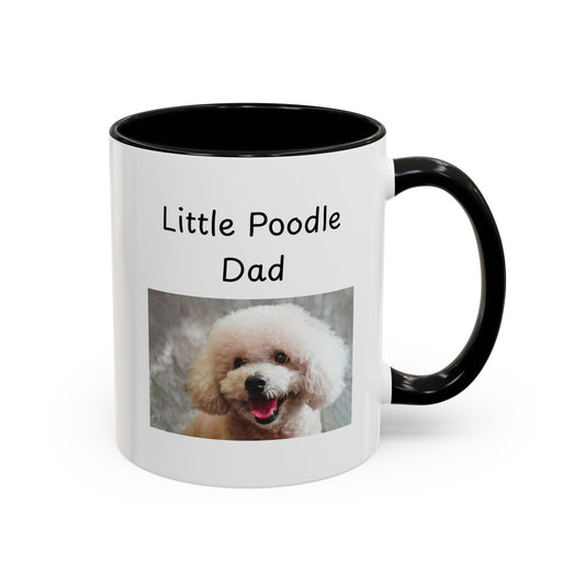 Ceramic Mug - "Little Poodle Dad"