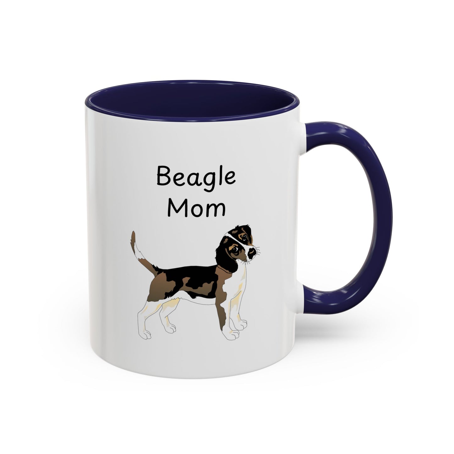 Ceramic Mug - "Beagle Mom"