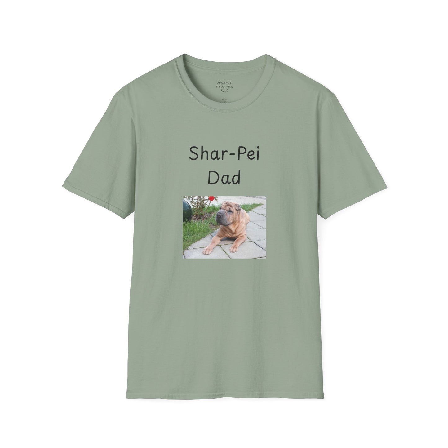 Unisex T-Shirt - "Shar-Pei Dad" - Dog Owner Tee
