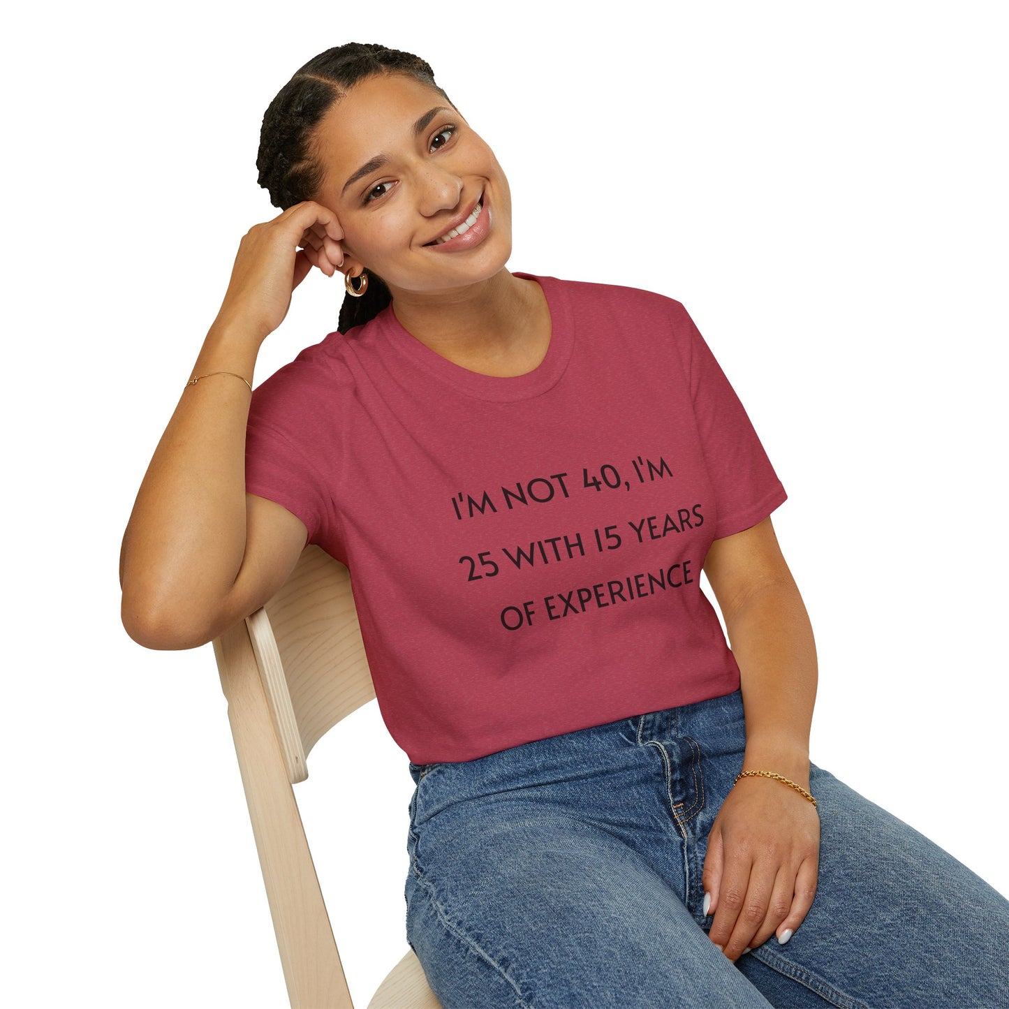 Unisex T-shirt - Funny 40 Years Of Age Quote