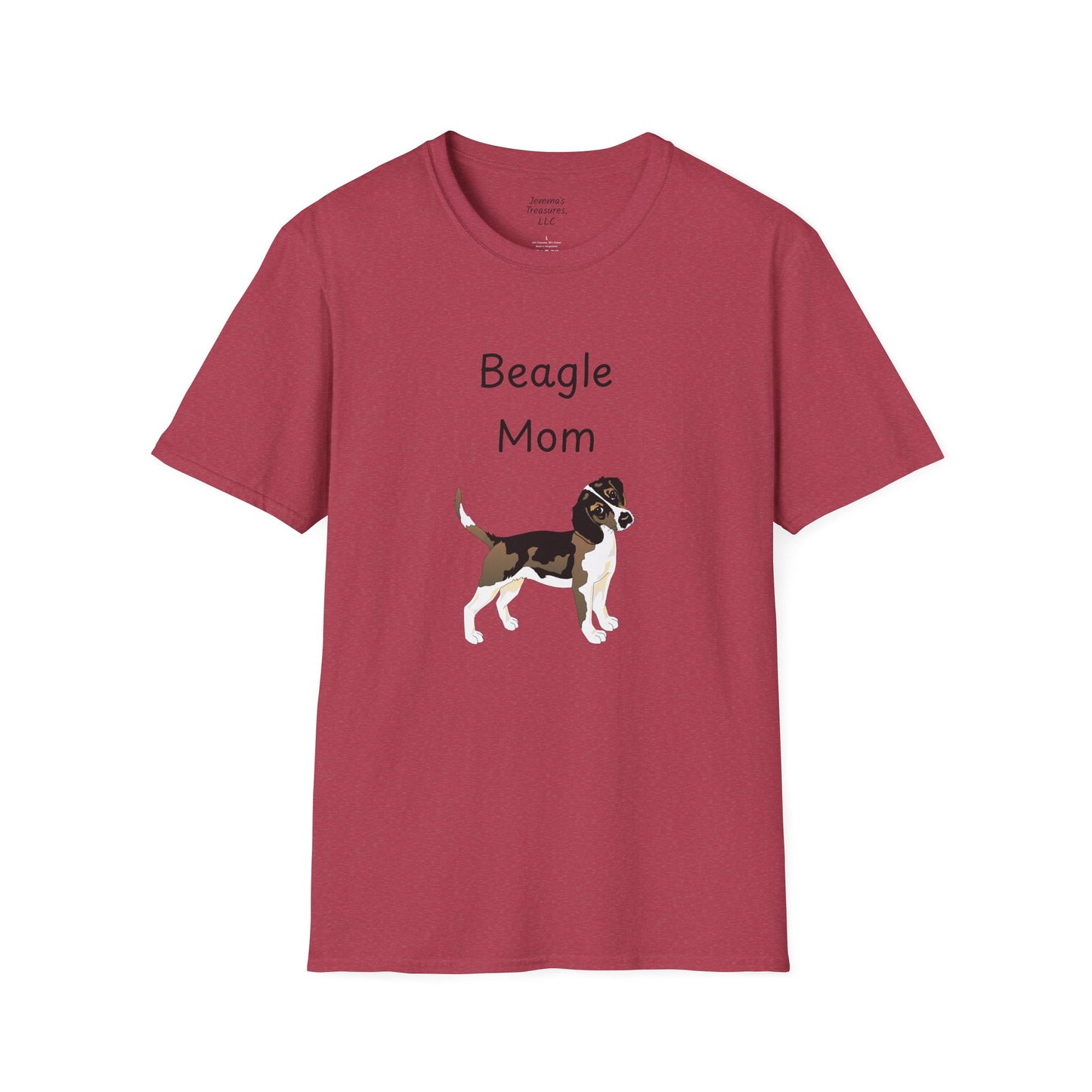 Unisex T-hemp - "Beagle Ma" - Honde-eienaar T-hemp