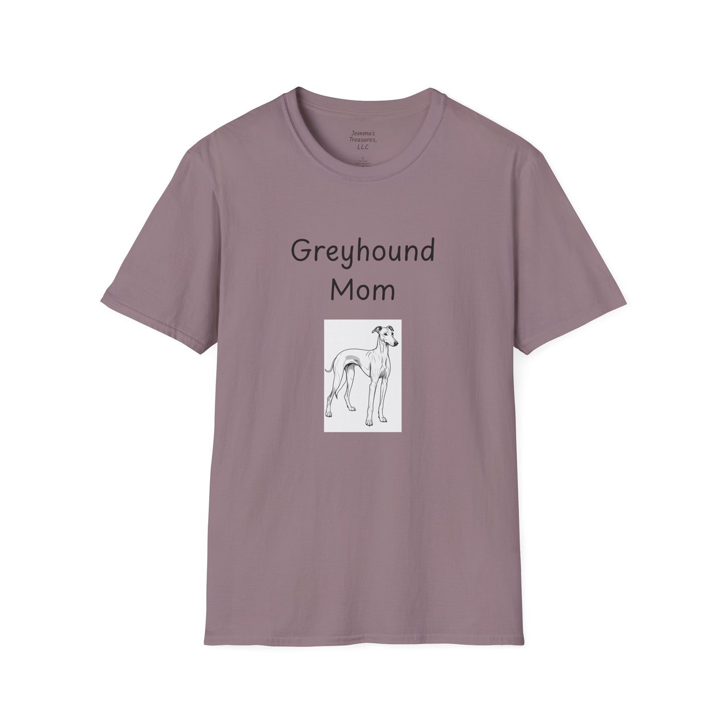 Unisex T-Shirt - "Greyhound Mom" - Hundebesitzer T-Shirt