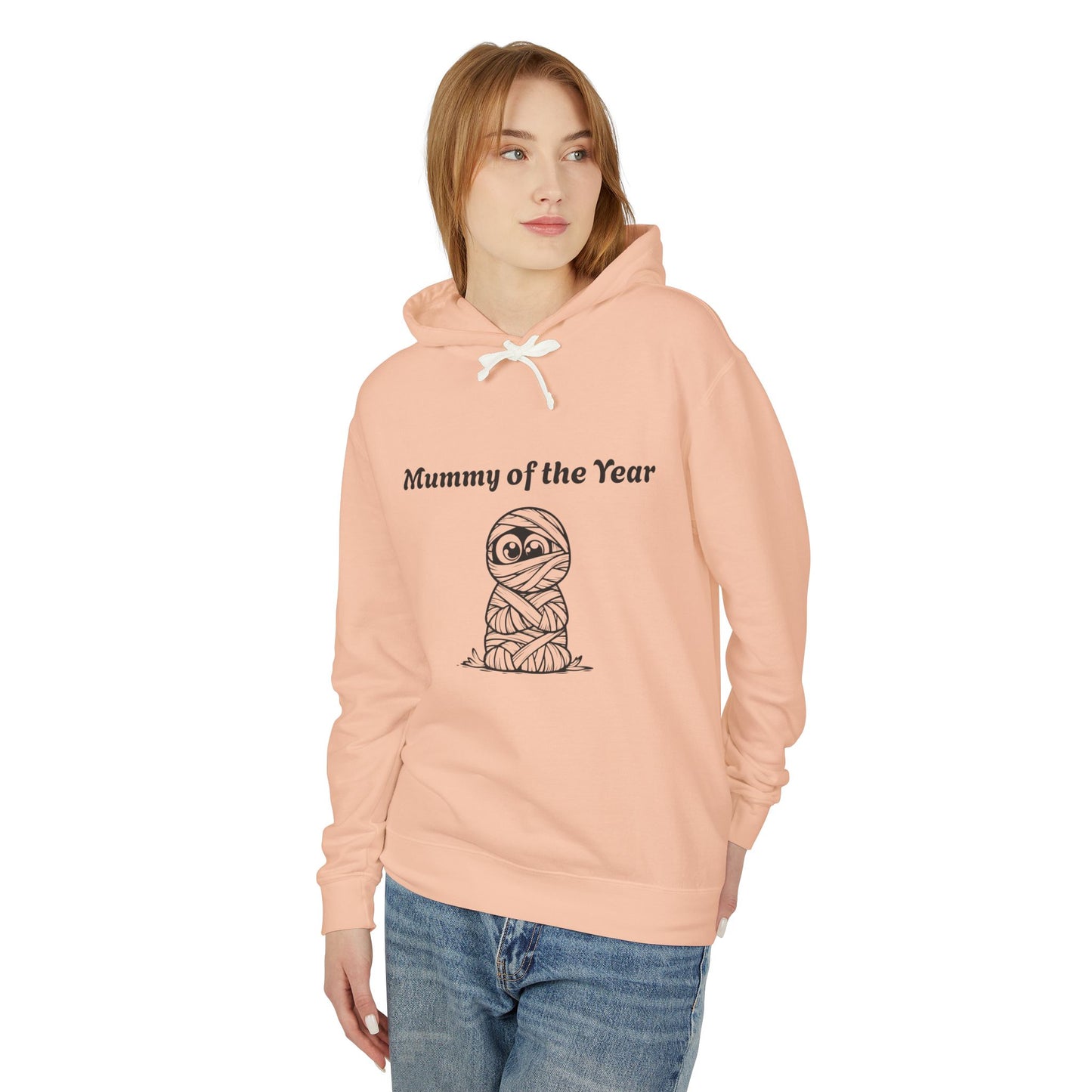 Halloween Lightweight Hoodie - "Mummy Of The Year"
