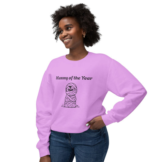Halloween Lightweight Sweatshirt - "Mummy Of The Year"
