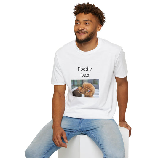 Unisex T-Shirt - "Poodle Dad" - Dog Owner Tee