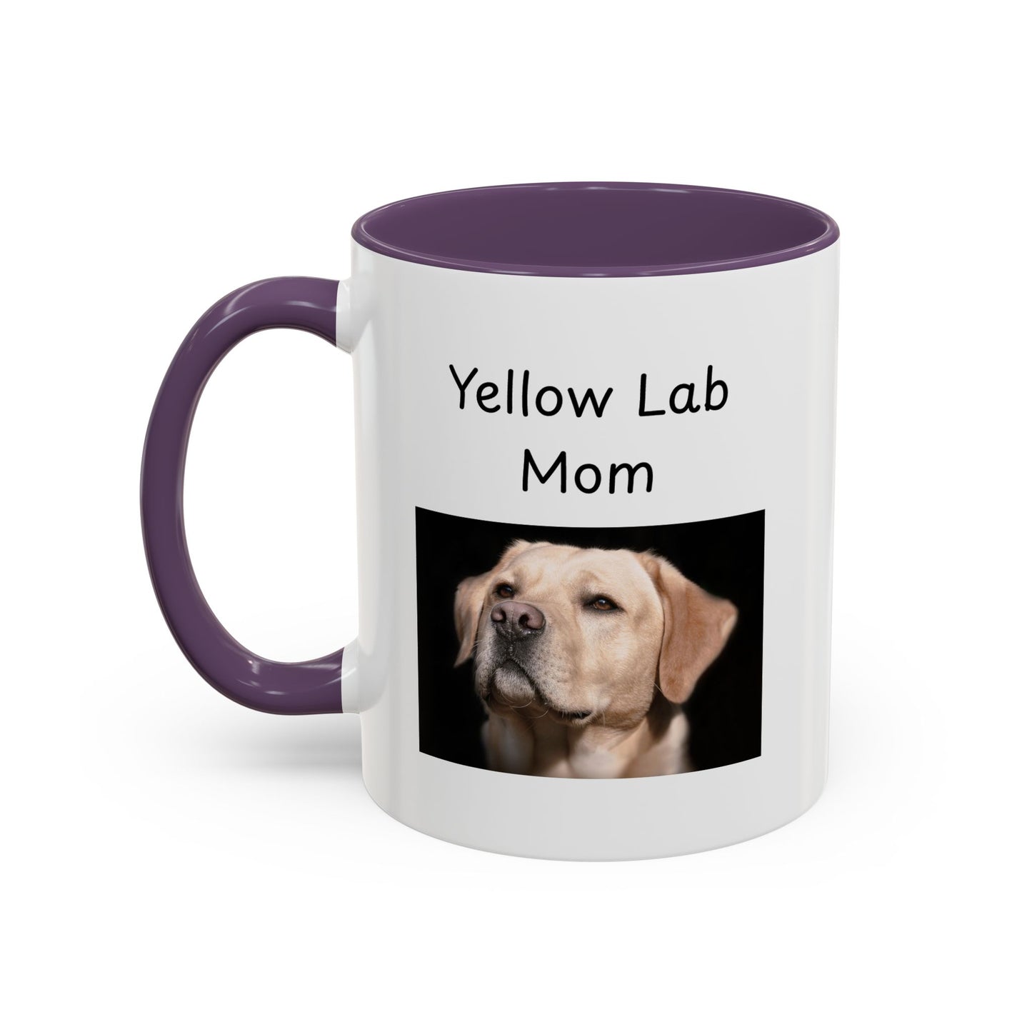 Keramiktasse – „Yellow Lab Mom“