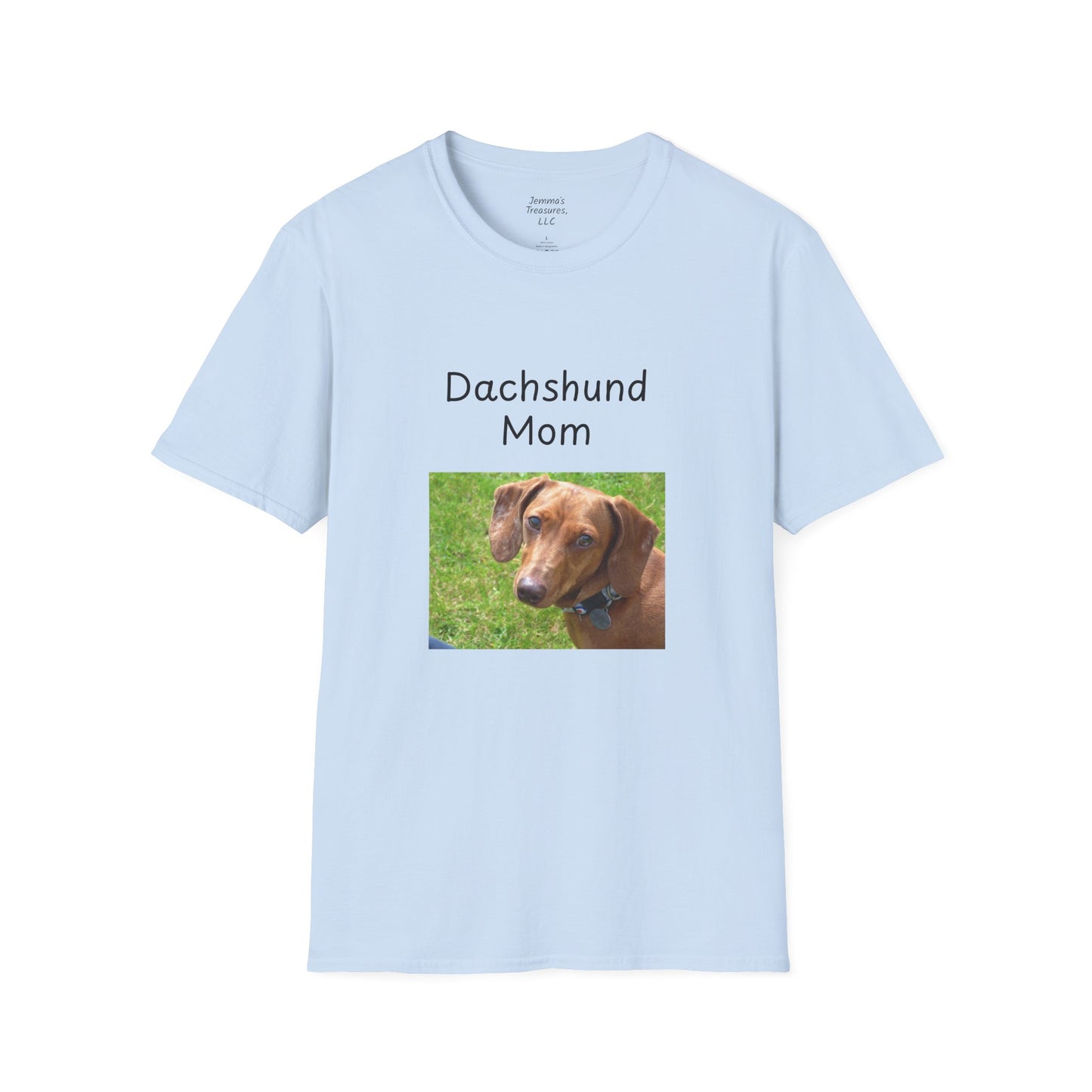 Unisex T-hemp - "Teckelmamma" - Honde-eienaar T-hemp