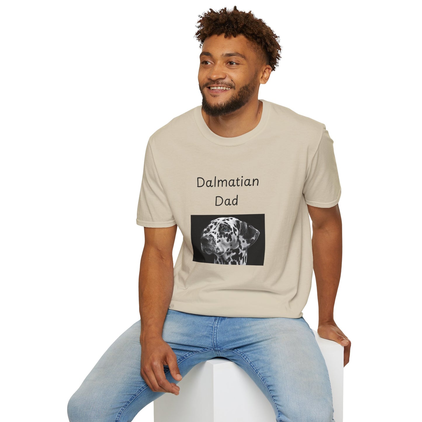 Unisex T-Shirt - "Dalmatian Dad" - Dog Owner Tee