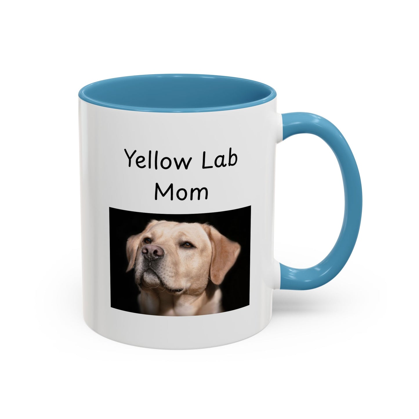 Keramiktasse – „Yellow Lab Mom“