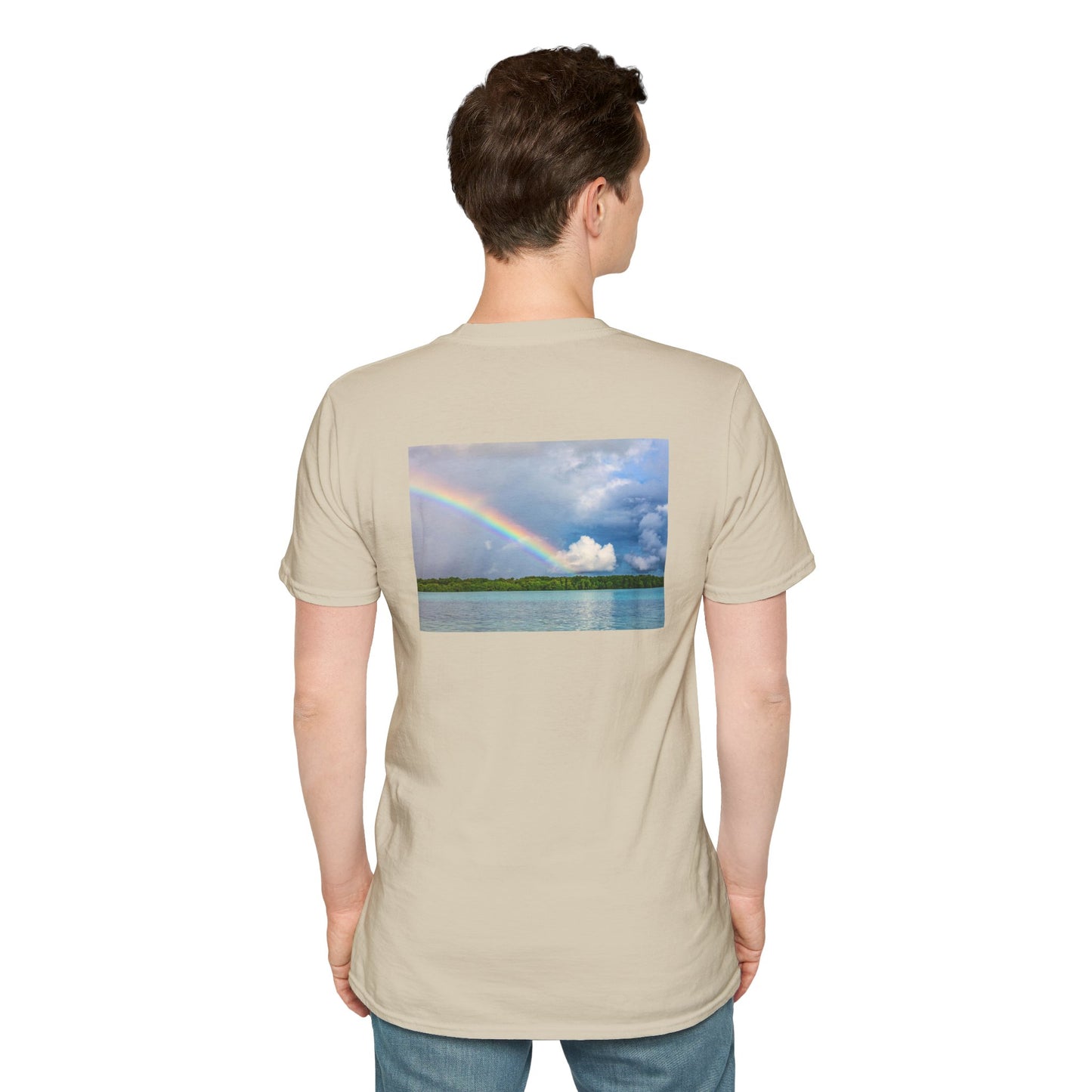 Inspirierendes T-Shirt „Lass die Natur dein Lebensatem sein“