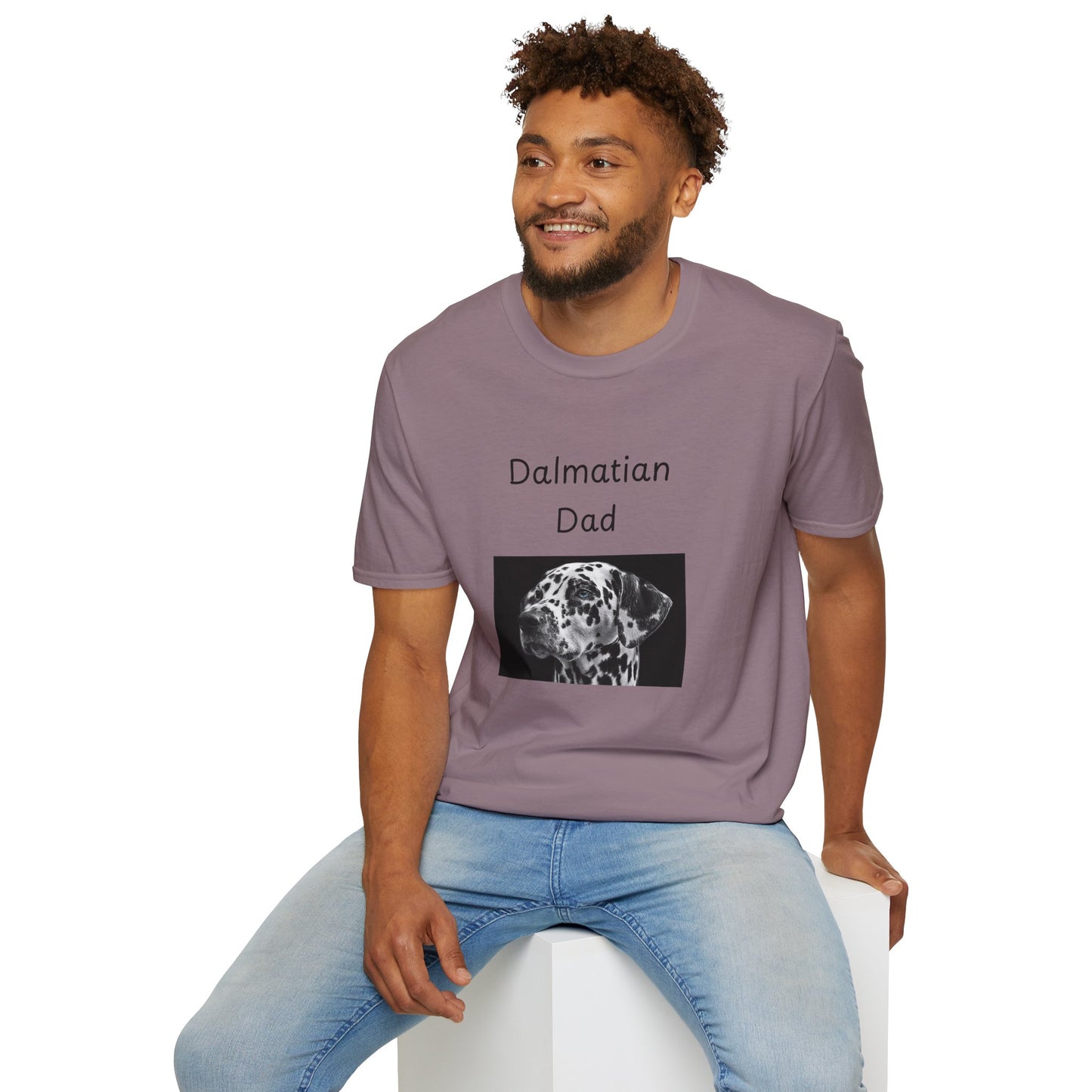 Unisex T-Shirt - "Dalmatian Dad" - Dog Owner Tee
