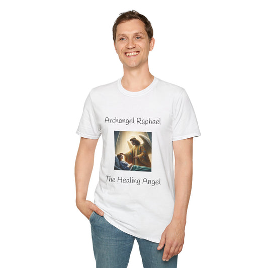 Unisex Softstyle T-Shirt - Archangel Raphael