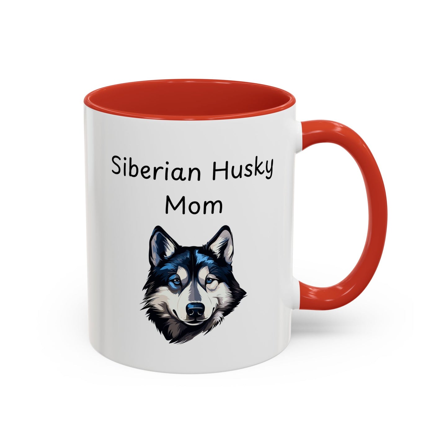 Ceramic Mug - "Siberian Husky Mom"