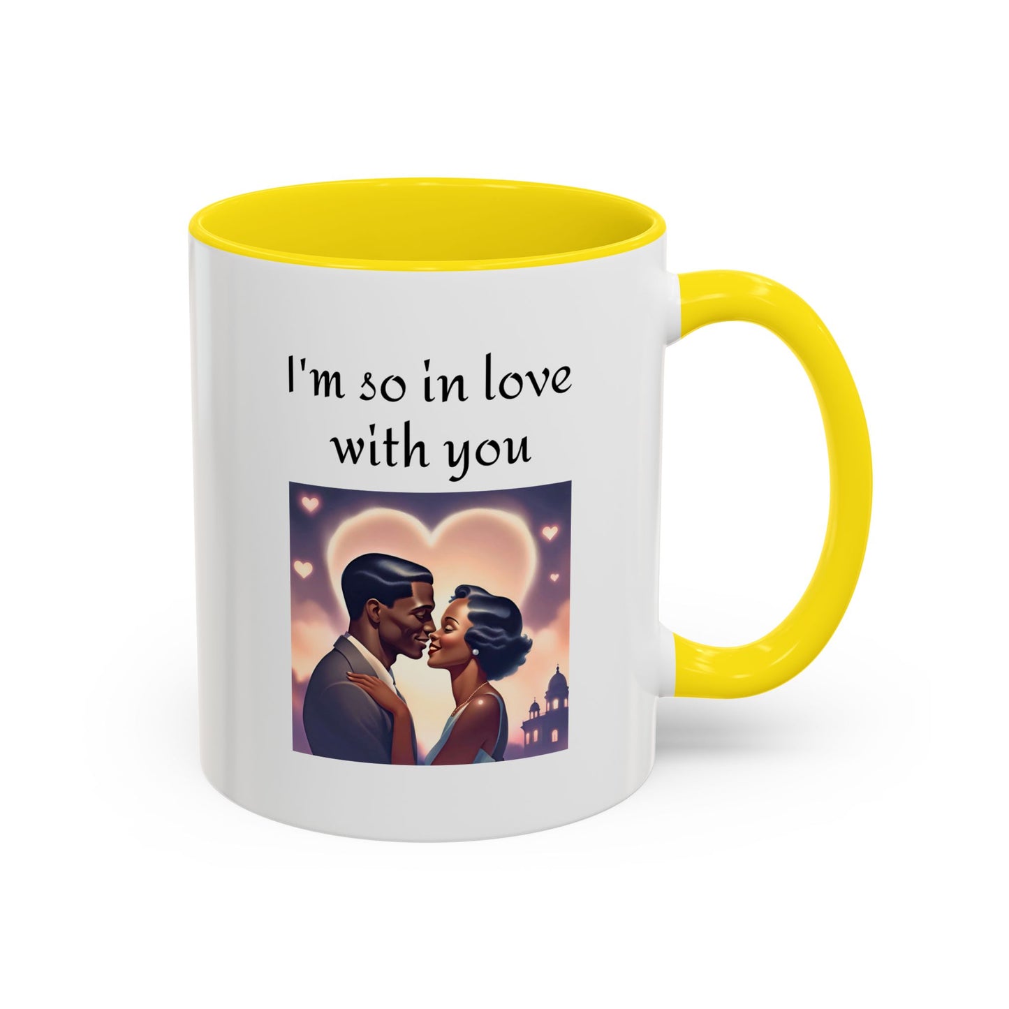 Romantic Quote Mug - "I'm So In Love With You"